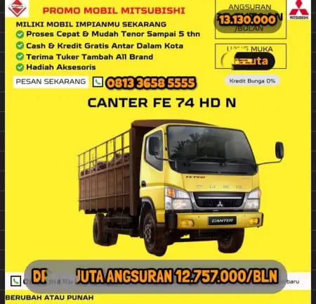 Promo Kredit Mitsubishi Canter 2026